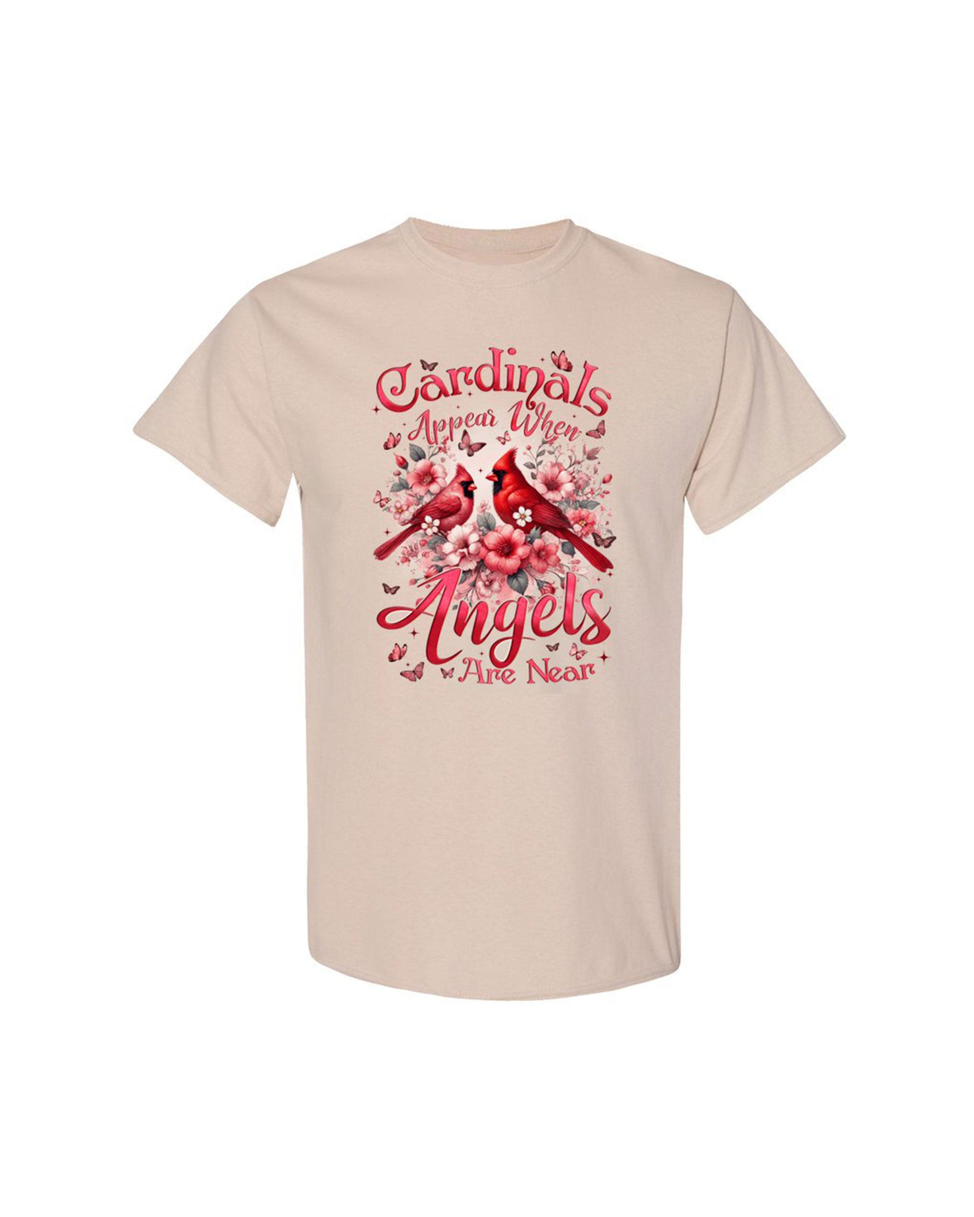 When Cardinals Appear Angels Are Near Cotton Shirt - Tyqy1802255