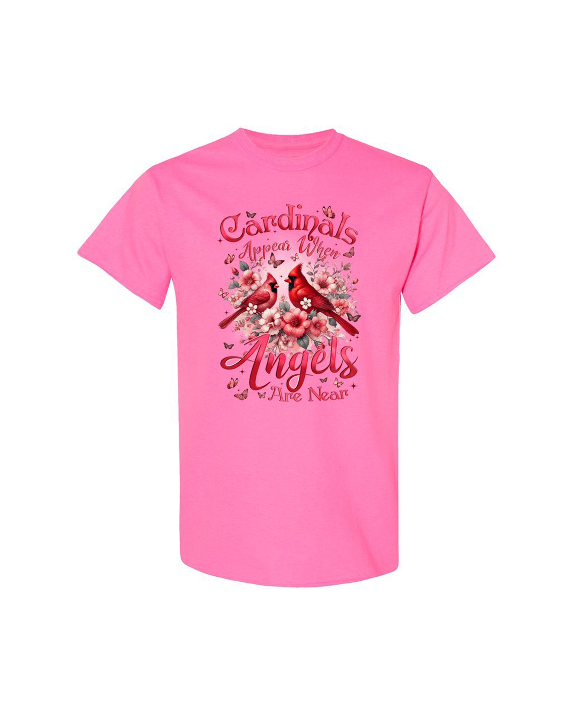 When Cardinals Appear Angels Are Near Cotton Shirt - Tyqy1802255