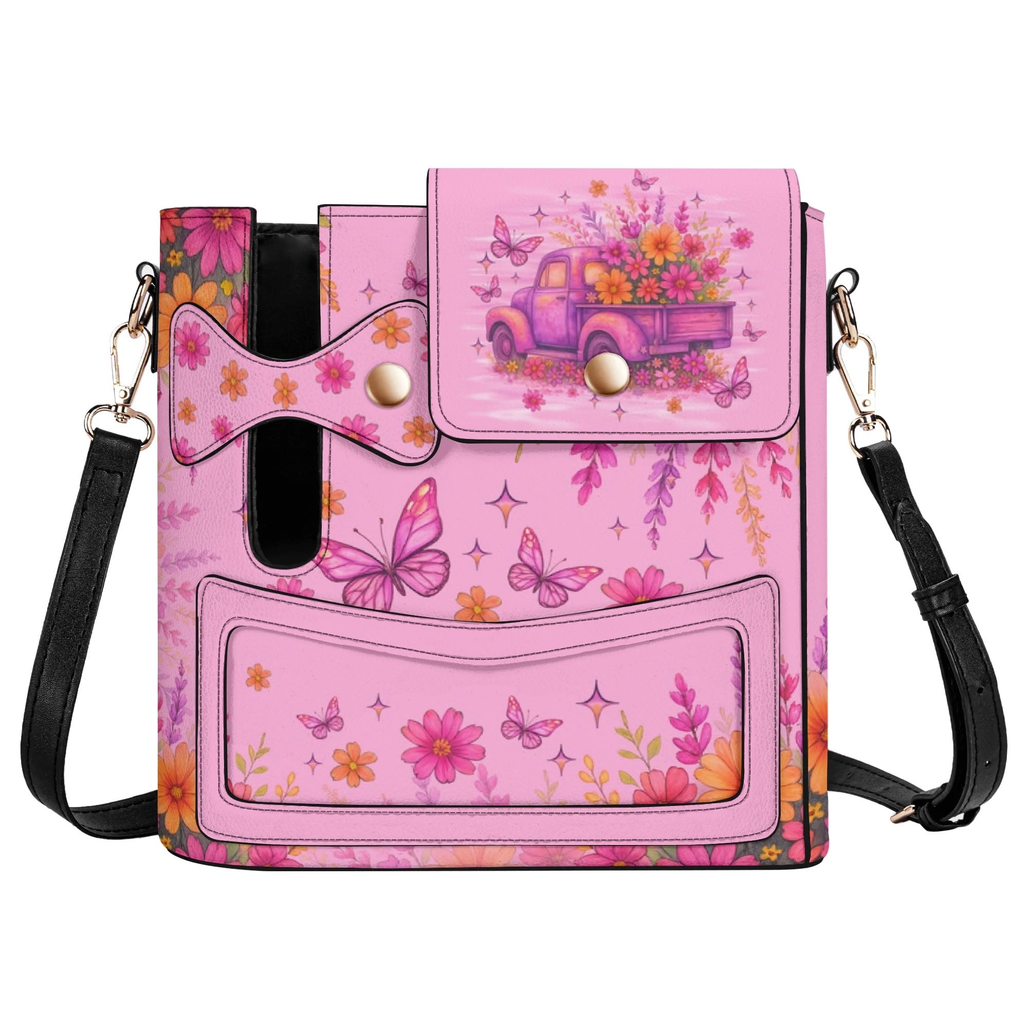 Running Against The Wind Truck Leather Tumbler Storage Bag - Tlno0608254