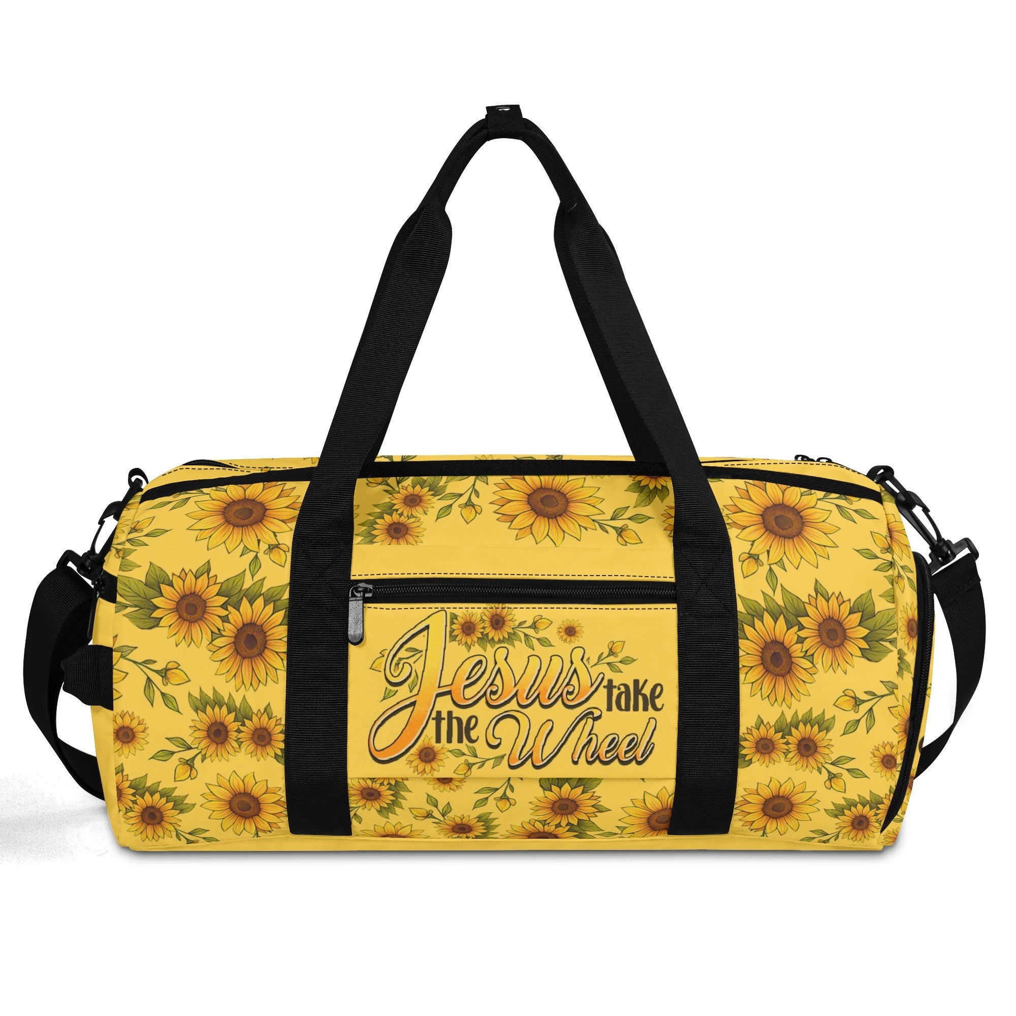 Jesus Take The Wheel Sunflower Travelling Bag - Tytd2008254