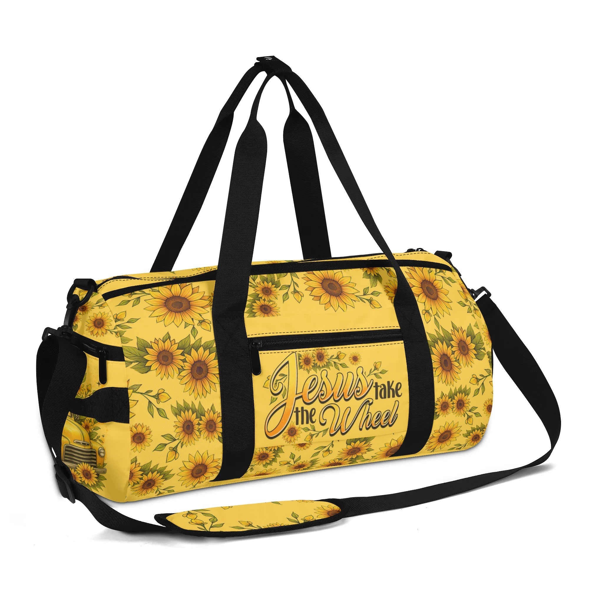Jesus Take The Wheel Sunflower Travelling Bag - Tytd2008254
