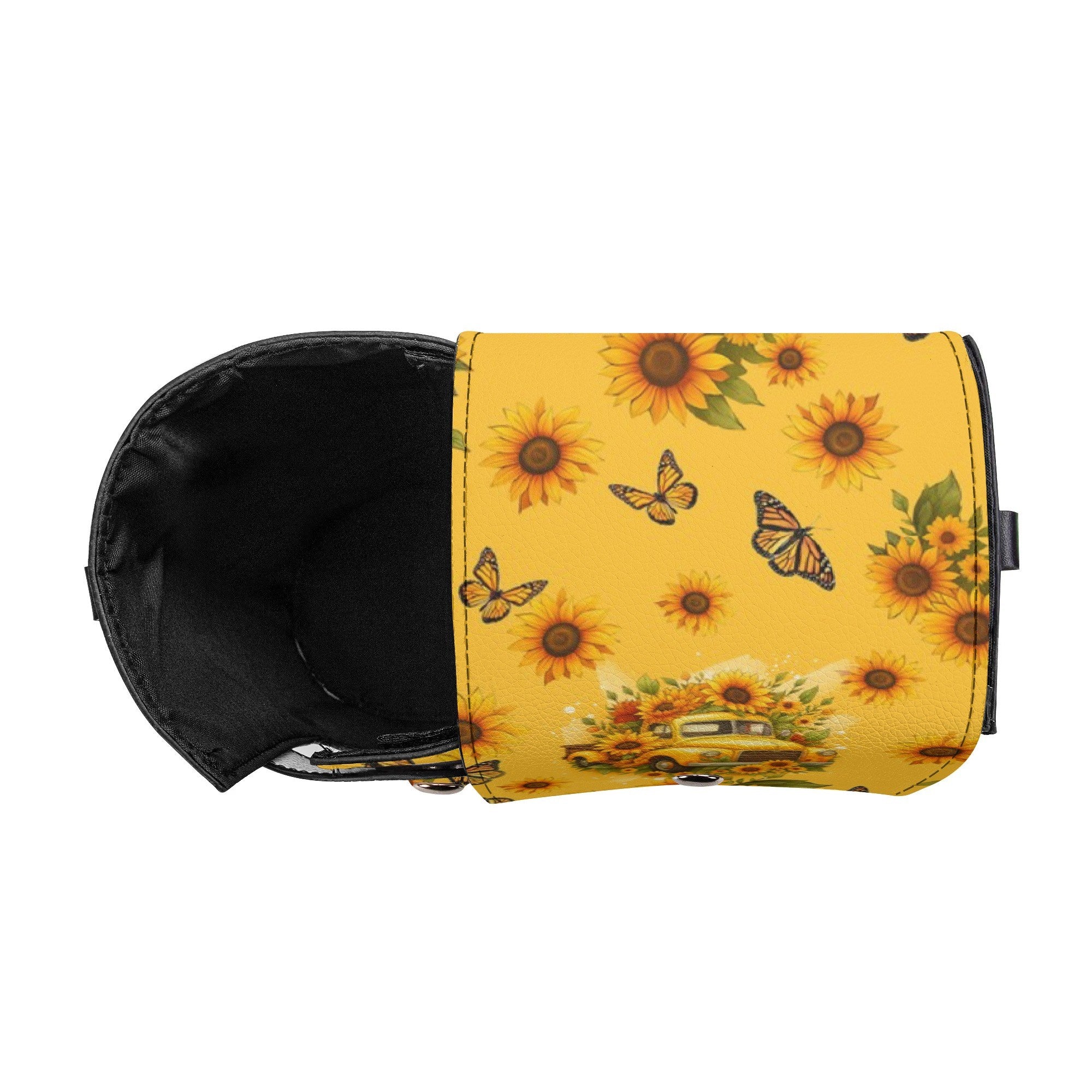 Jesus Take The Wheel Sunflowers Leather Tumbler Storage Bag - Tyqy2308255