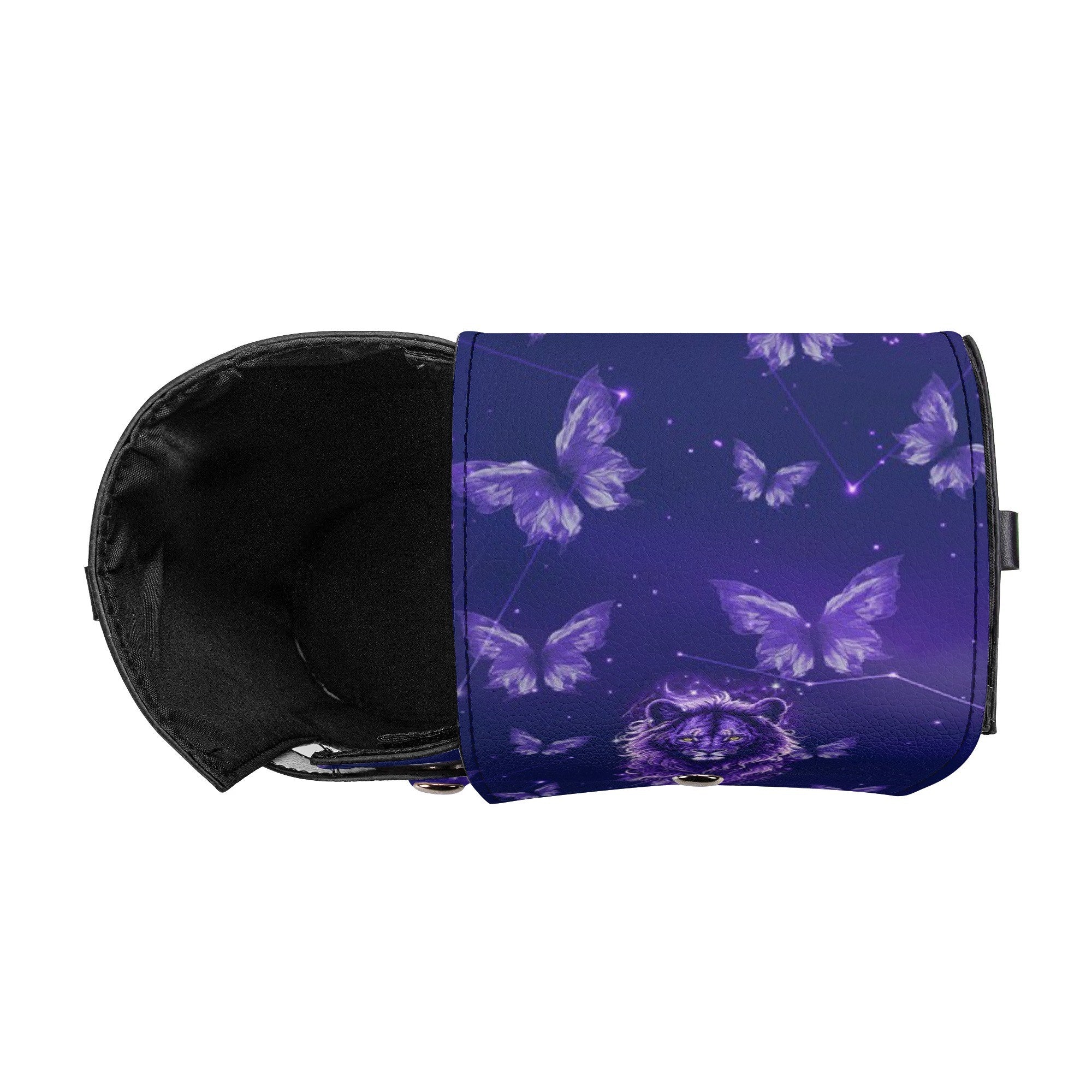 Blessed By God Loved By Jesus Lion Leather Tumbler Storage Bag - Tyqy23082511