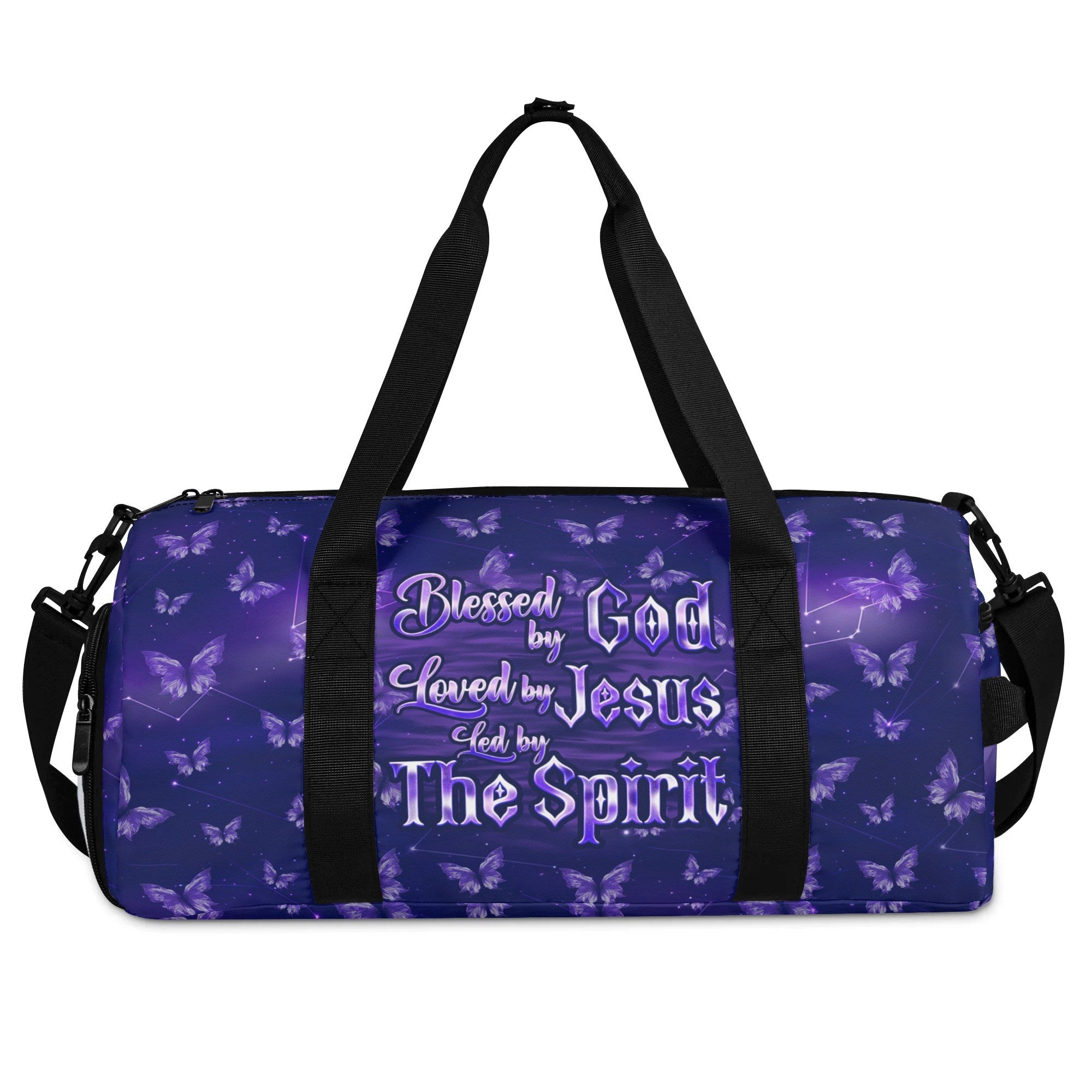 Blessed By God Loved By Jesus Lion Travelling Bag - Tyqy2508252