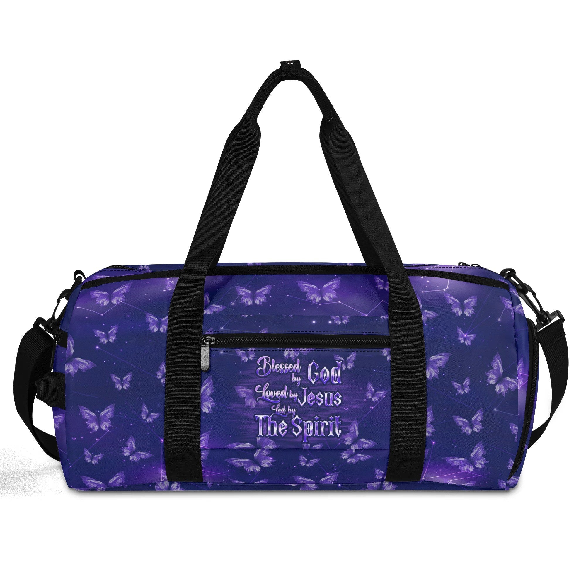 Blessed By God Loved By Jesus Lion Travelling Bag - Tyqy2508252