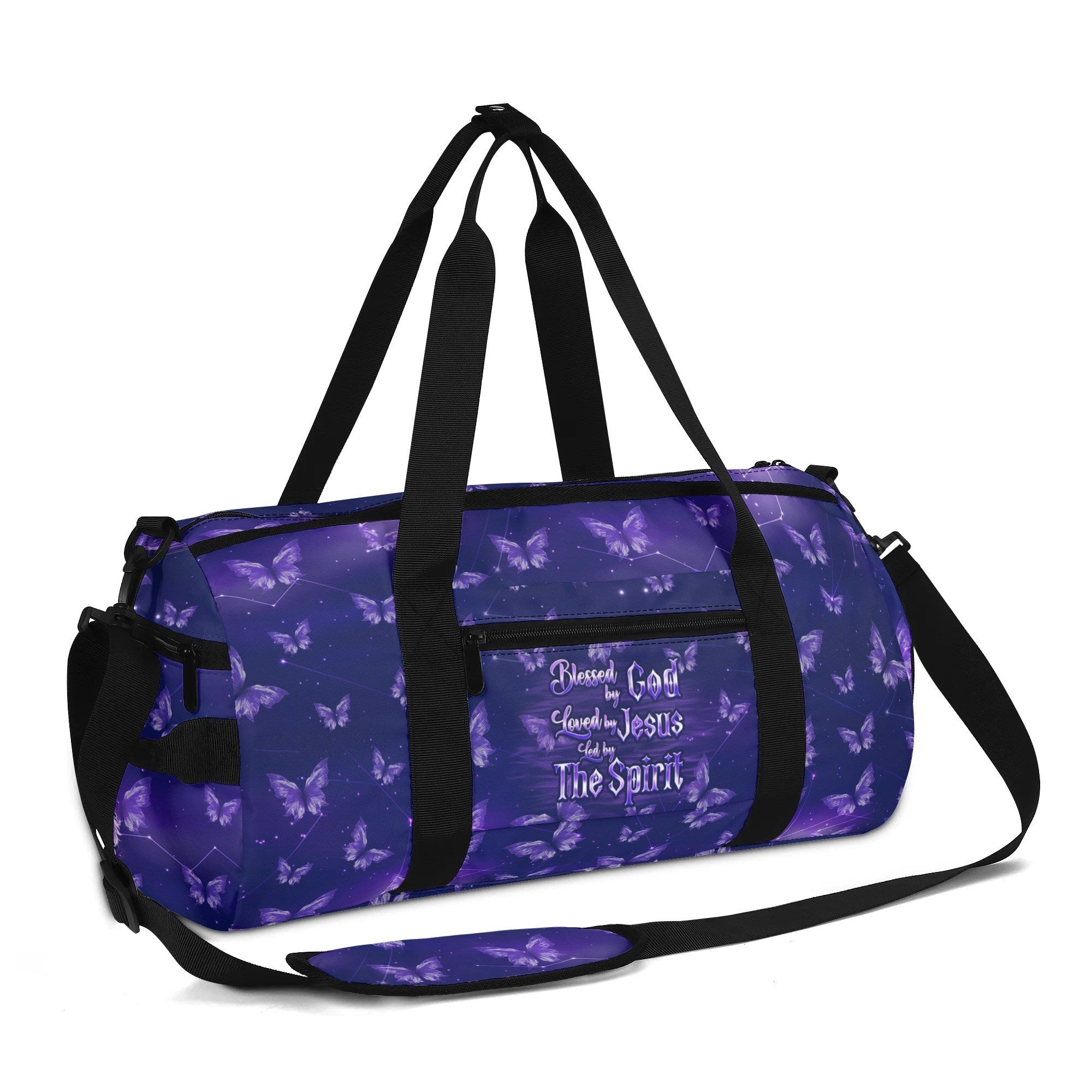 Blessed By God Loved By Jesus Lion Travelling Bag - Tyqy2508252