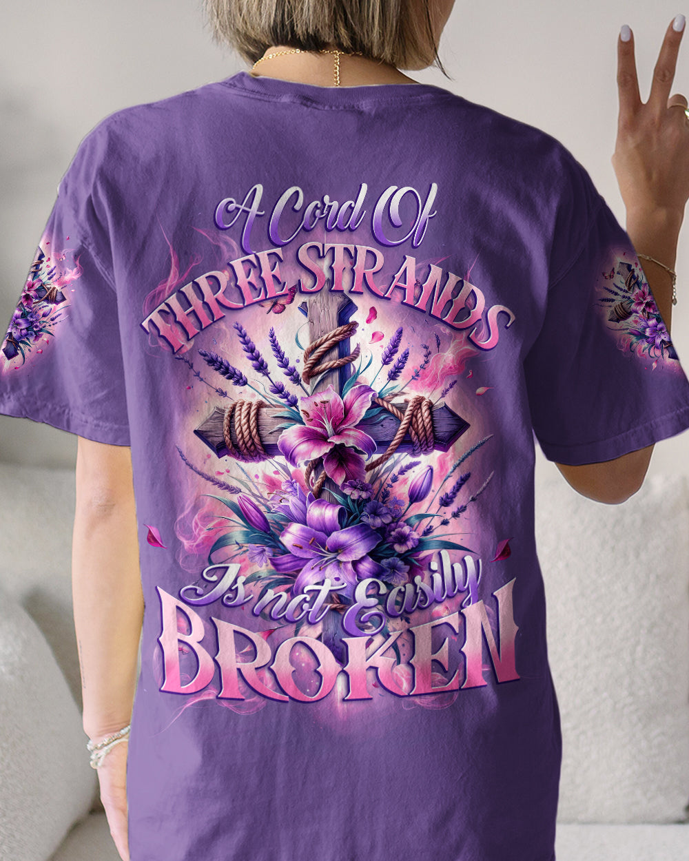 A Cord Of Three Strands Women's All Over Print Shirt - Tytd1912231