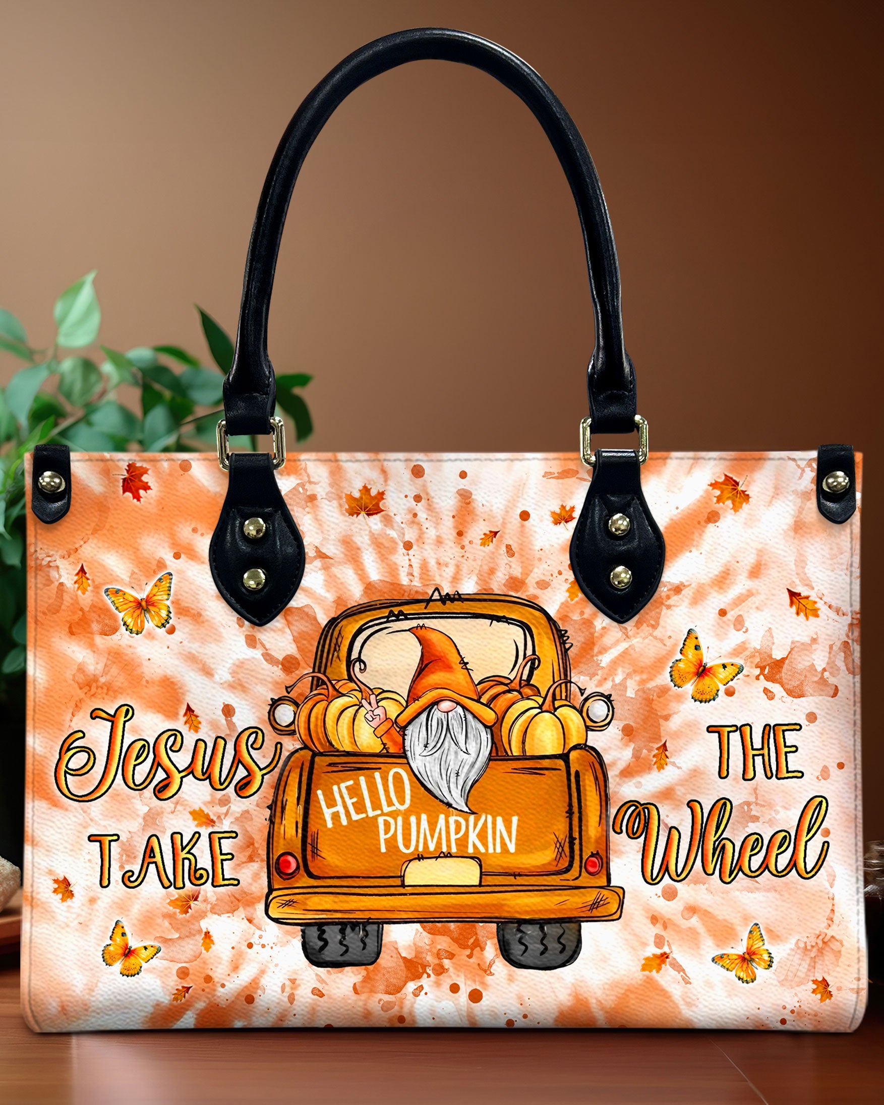 Jesus Take The Wheel Leather Handbag Yhln1809244 – Faith Hope Love