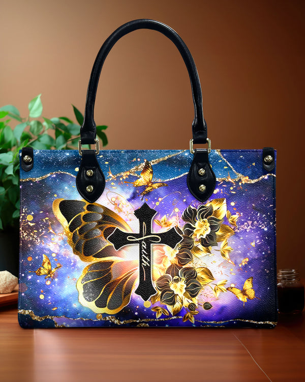 Faith Butterfly Leather Handbag - Yhlt0507244