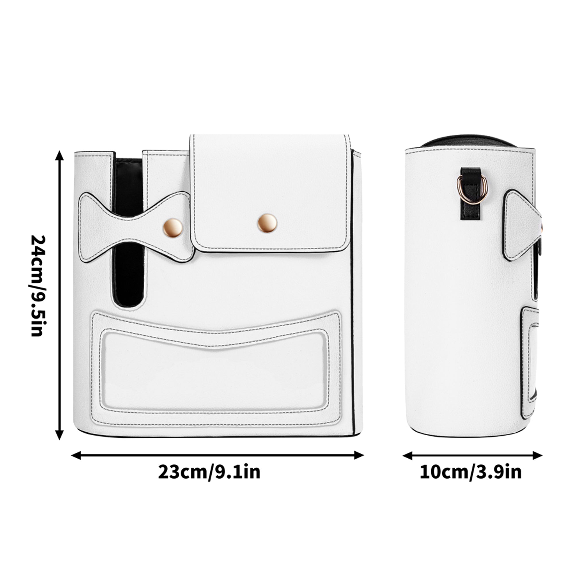 Blessed By God Loved By Jesus Lion Leather Tumbler Storage Bag - Tyqy23082511