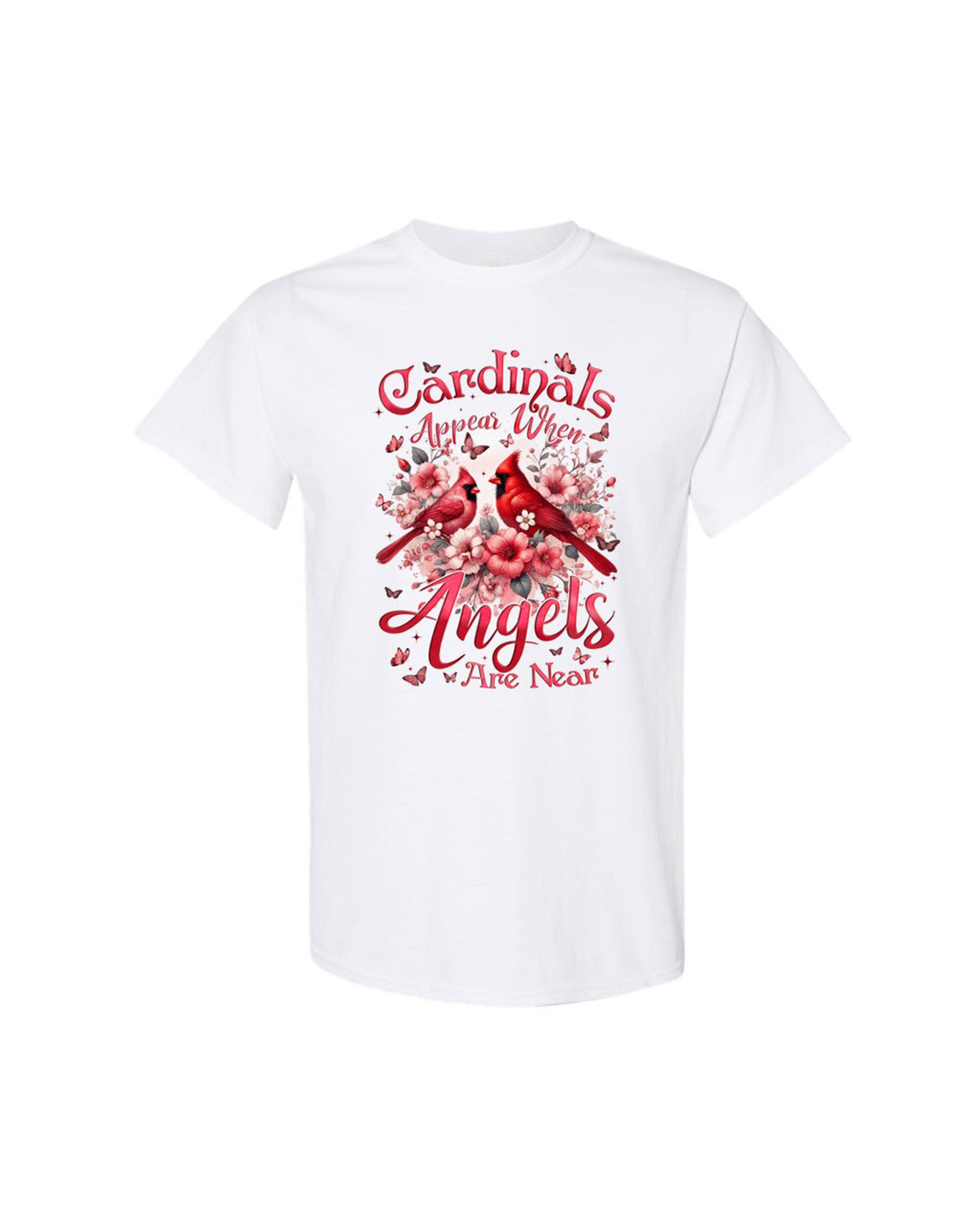 When Cardinals Appear Angels Are Near Cotton Shirt - Tyqy1802255