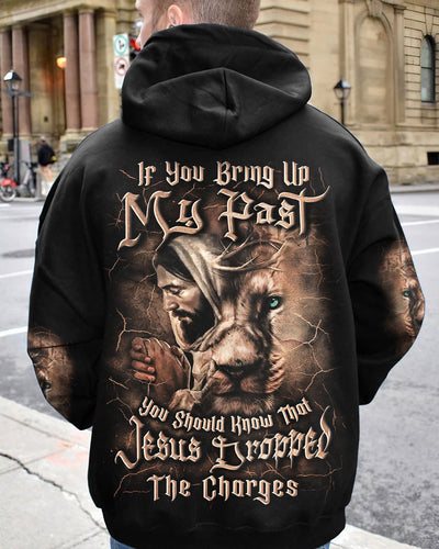 Jesus Dropped The Charges Lion Men's All Over Print Shirt - Yhln3008243