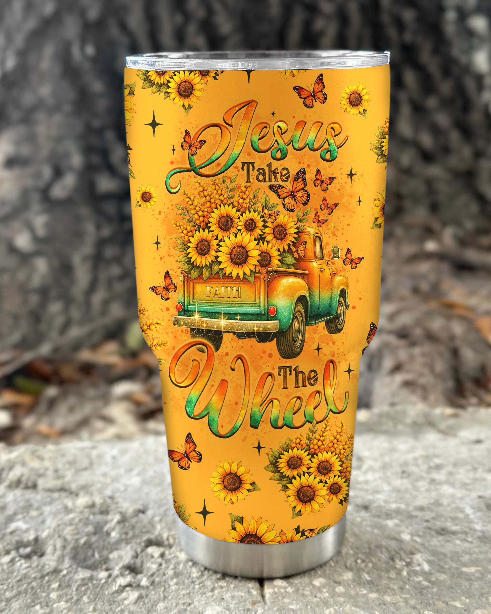 Jesus Take The Wheel Tumbler - Yhlt2309255
