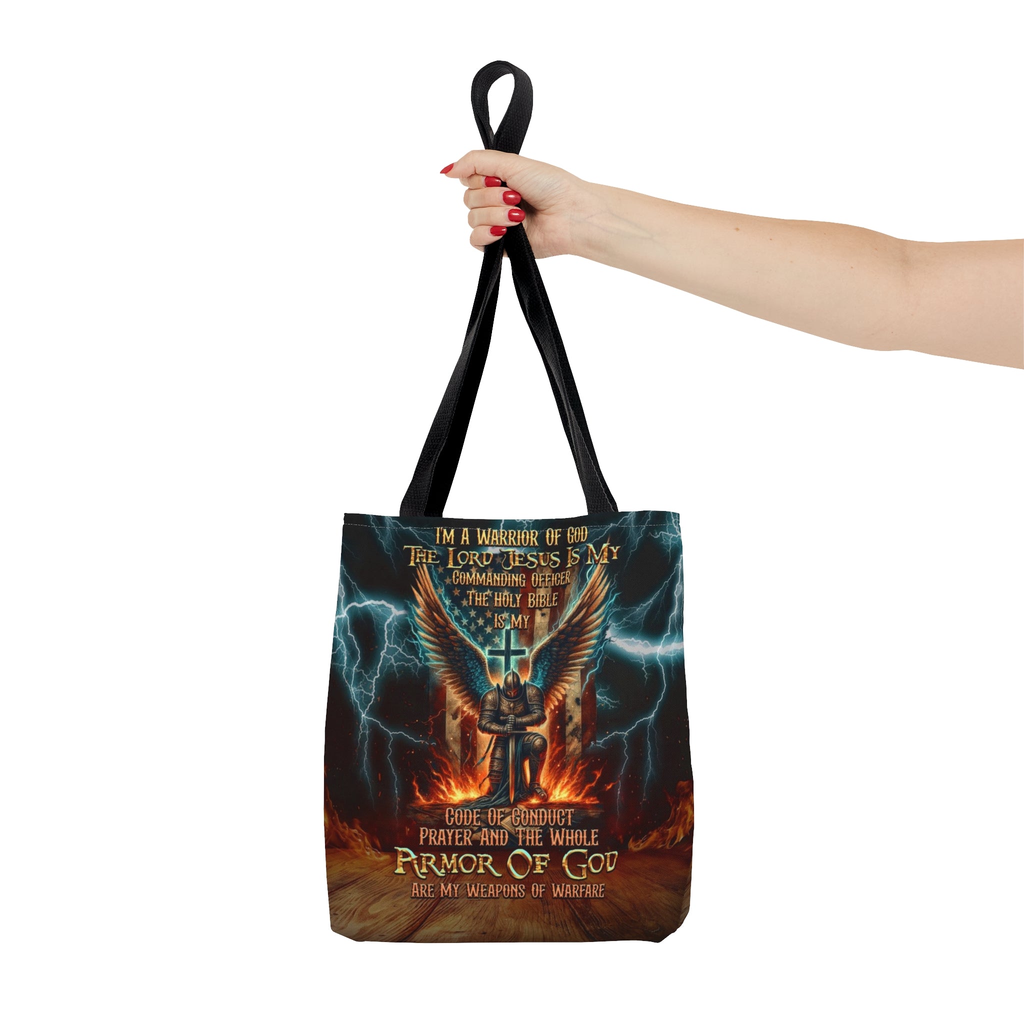 I'm A Warrior Of God Tote Bag - Tytd041123