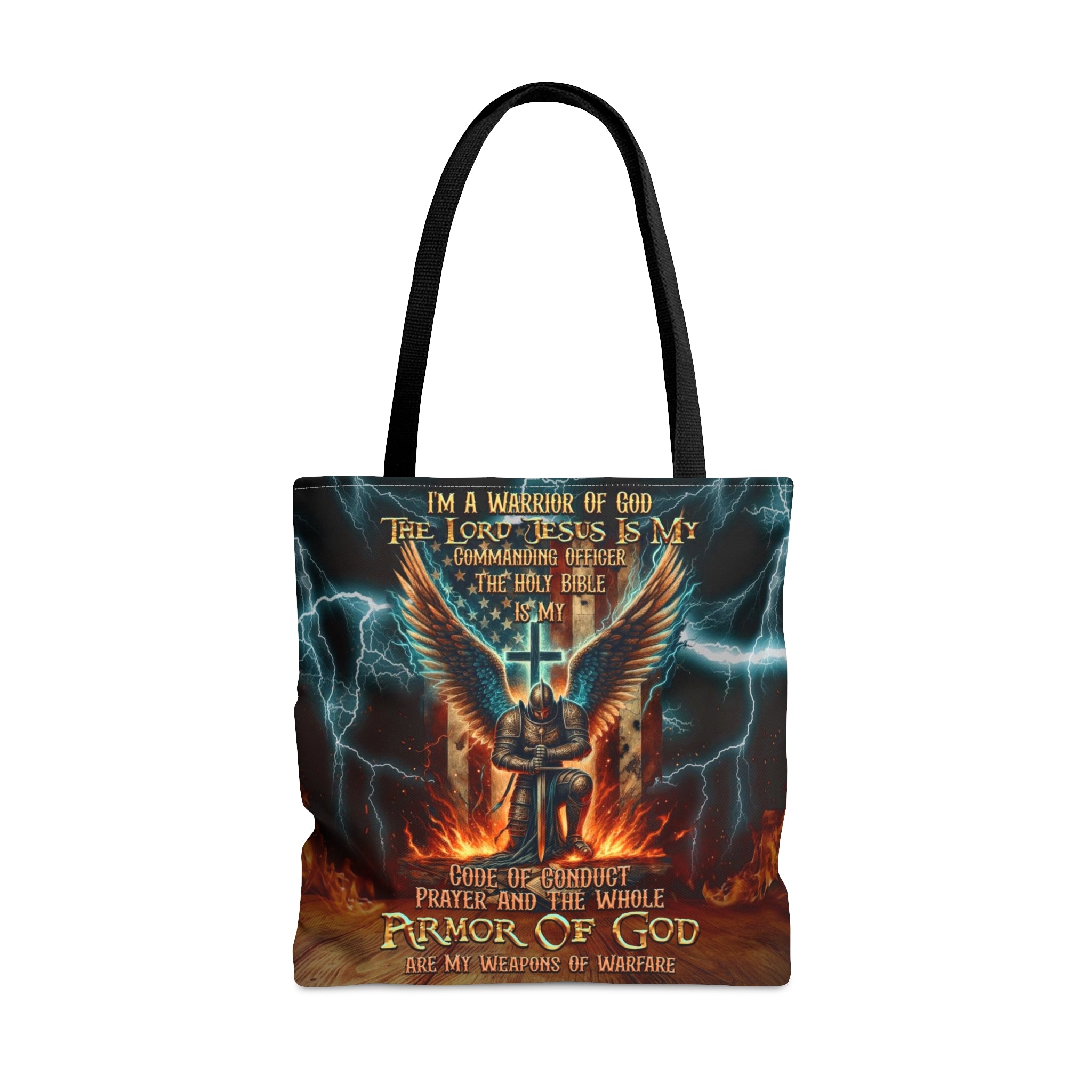 I'm A Warrior Of God Tote Bag - Tytd041123