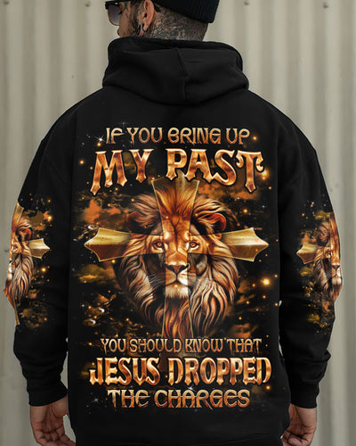 Jesus Dropped The Charges Lion Men's All Over Print Shirt - Yhhn2111241