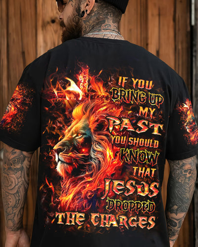 Jesus Dropped The Charges Lion Men's All Over Print Shirt - Yhhn2907243