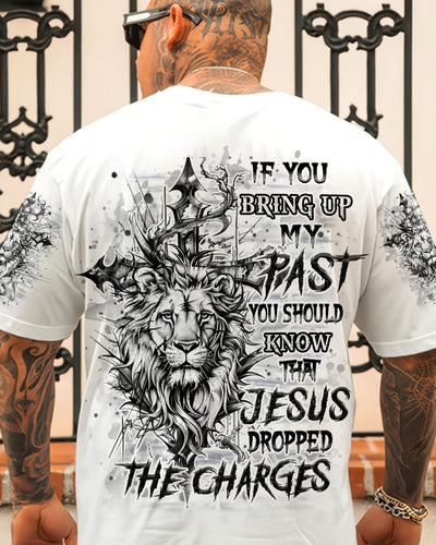 Jesus Dropped The Charges Lion Men's All Over Print Shirt - Yhhn2307243