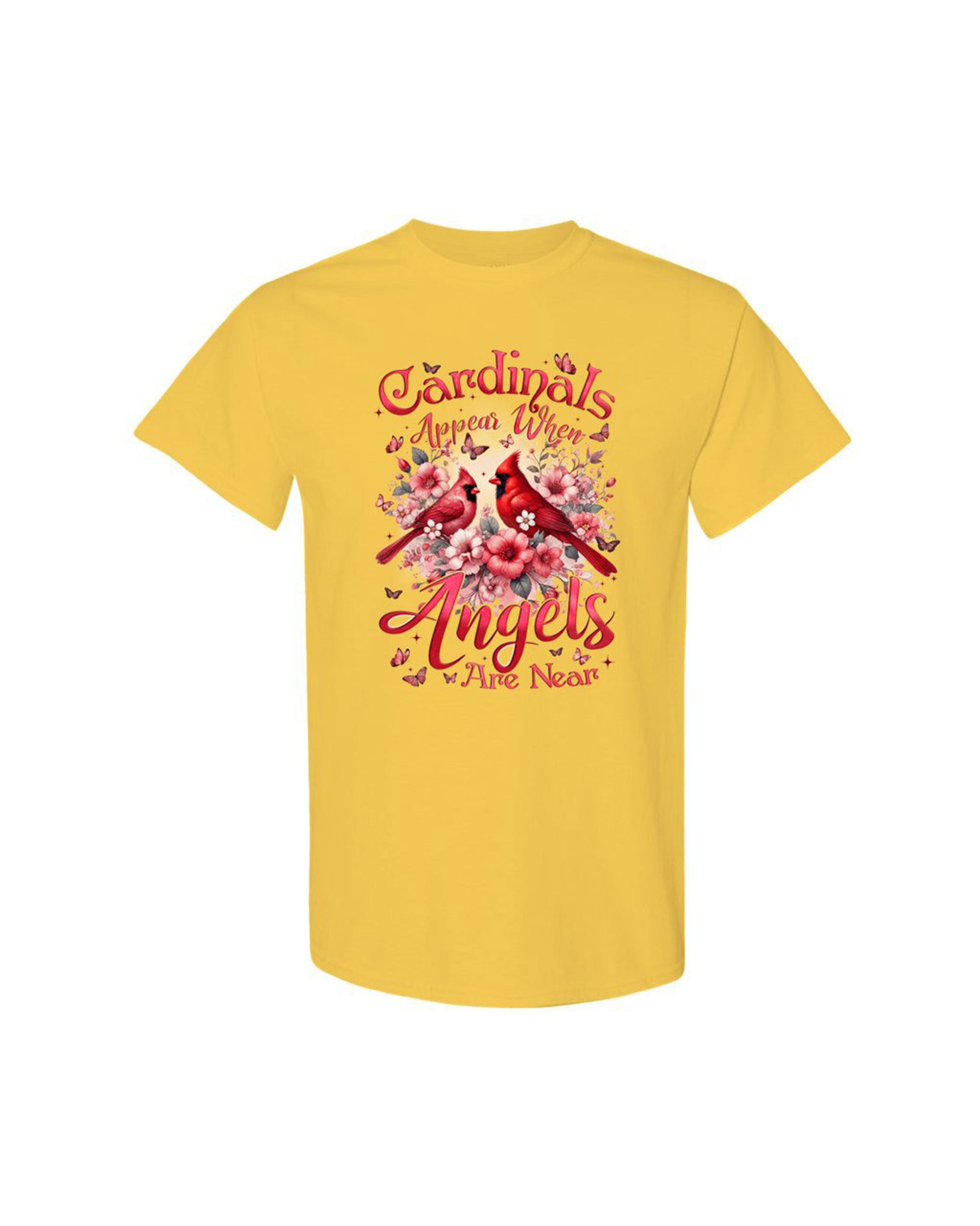 When Cardinals Appear Angels Are Near Cotton Shirt - Tyqy1802255