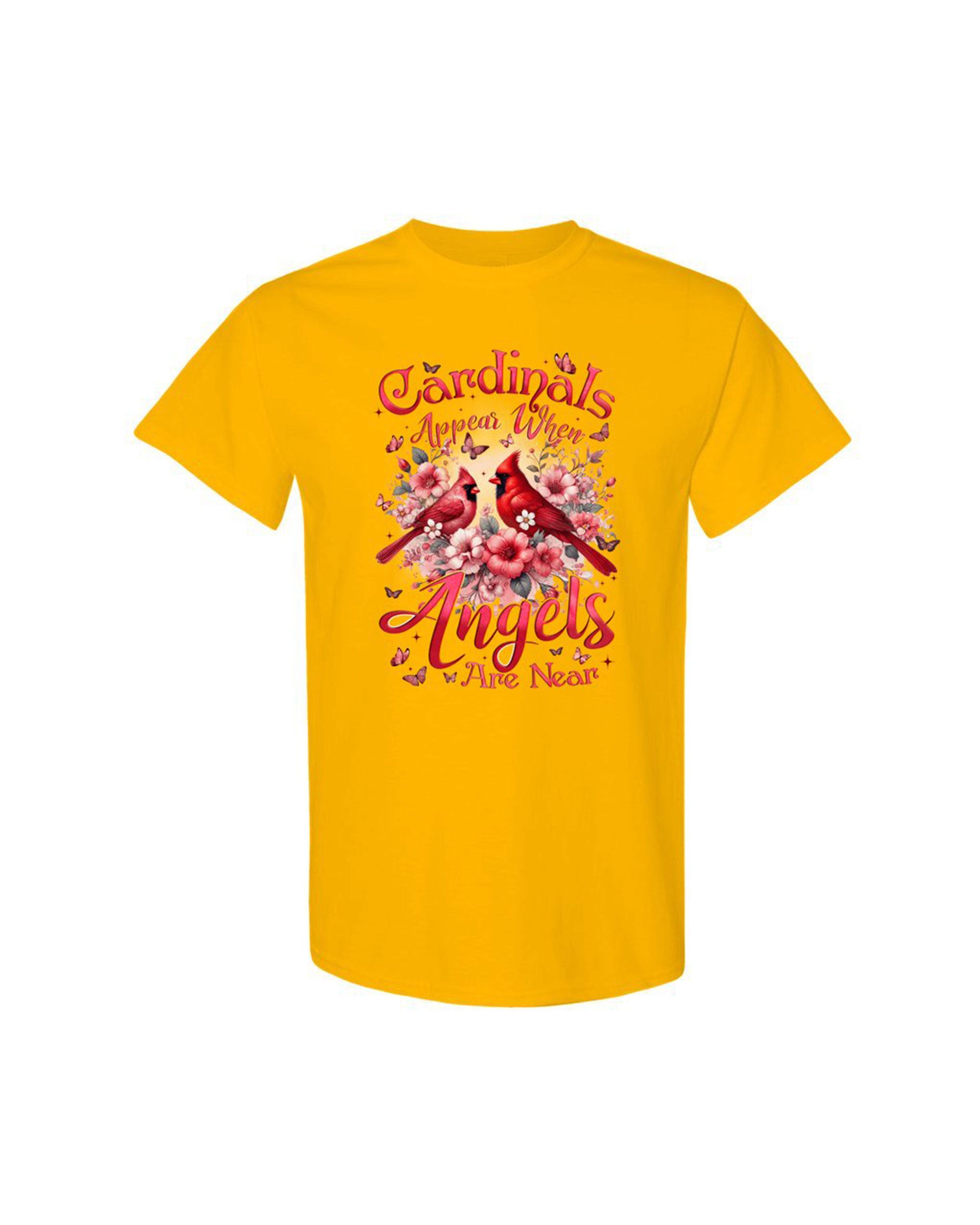 When Cardinals Appear Angels Are Near Cotton Shirt - Tyqy1802255