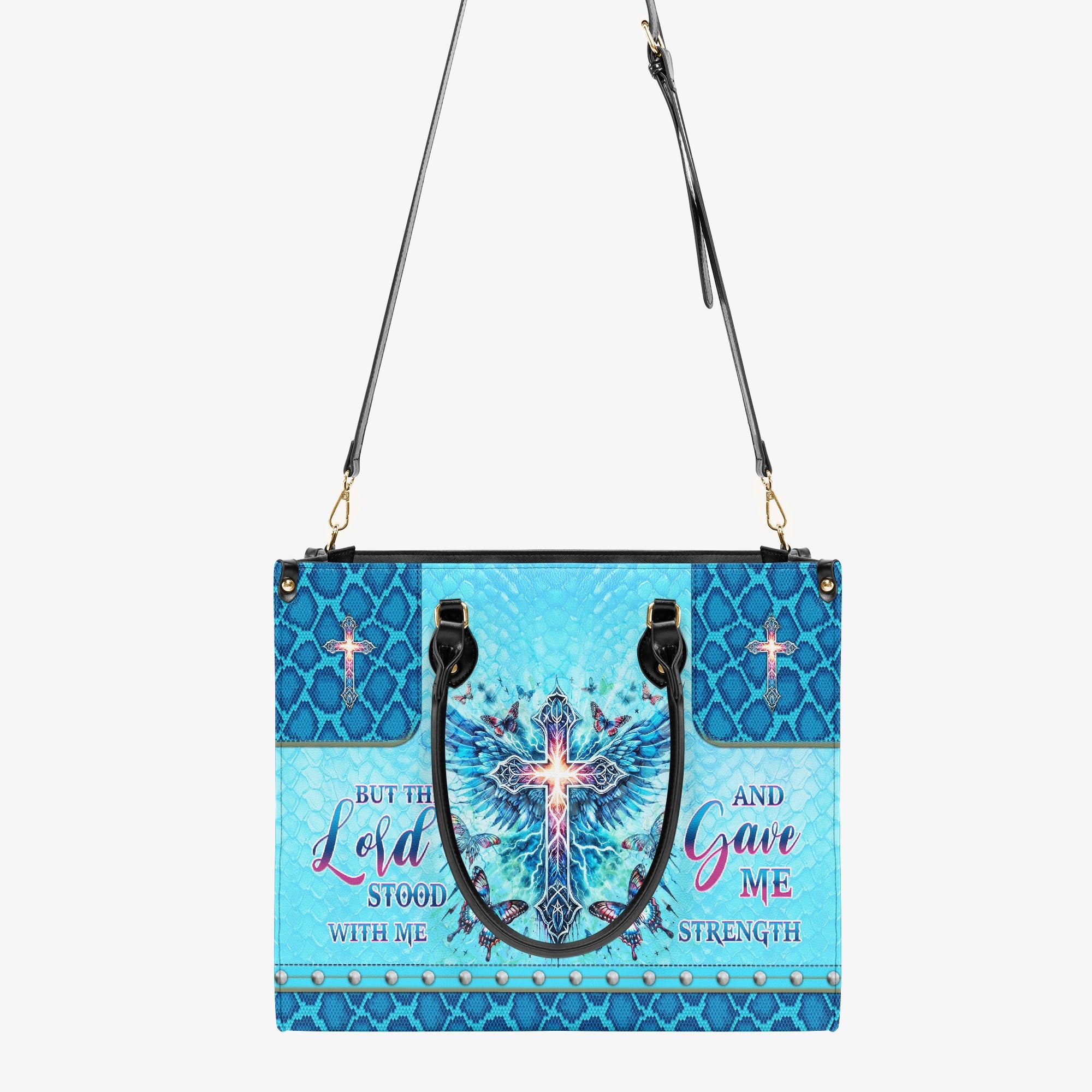 Lord Stood With Me Leather Handbag - Yhdu2503242