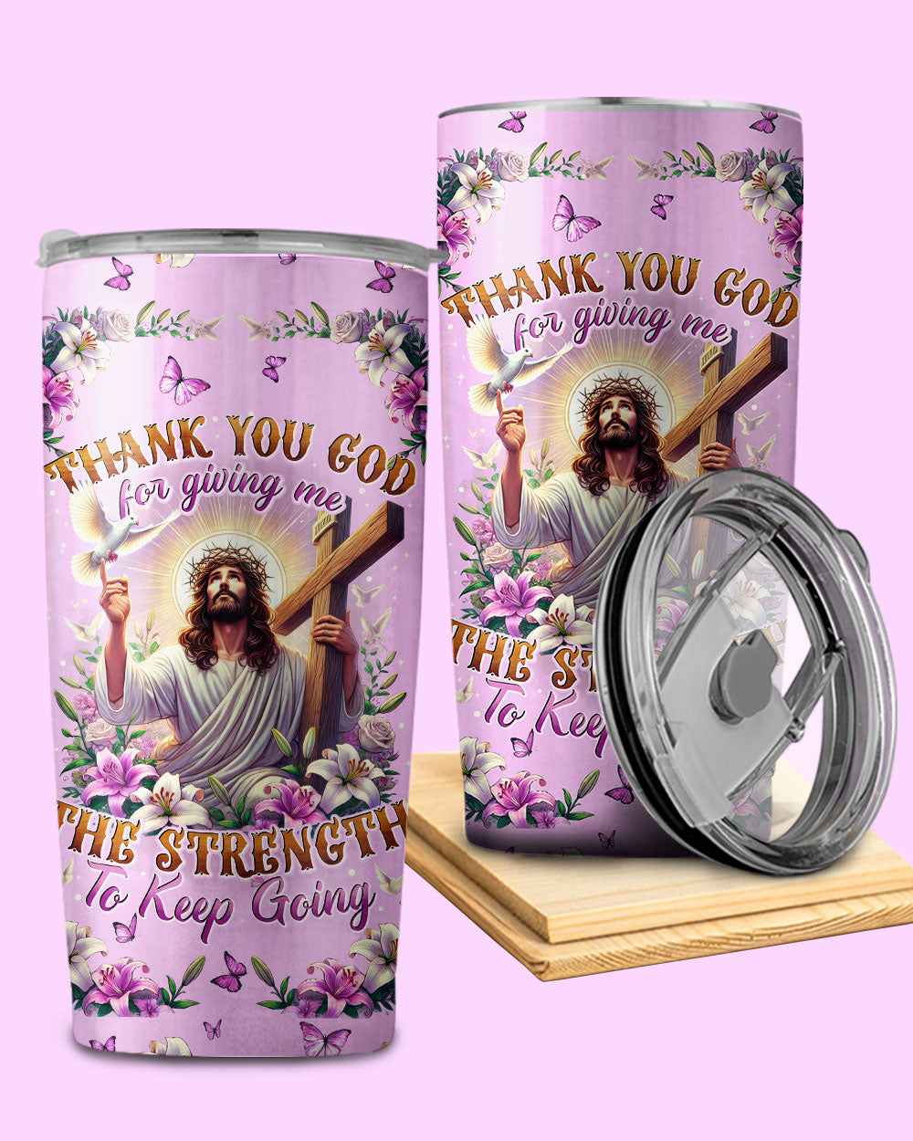 Thank You God Tumbler - Tytd2403253