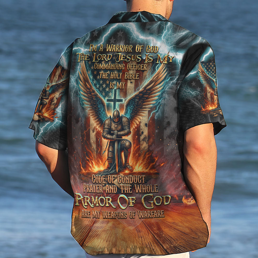 I'm A Warrior Of God Hawaiian Shirt - Tytd041123