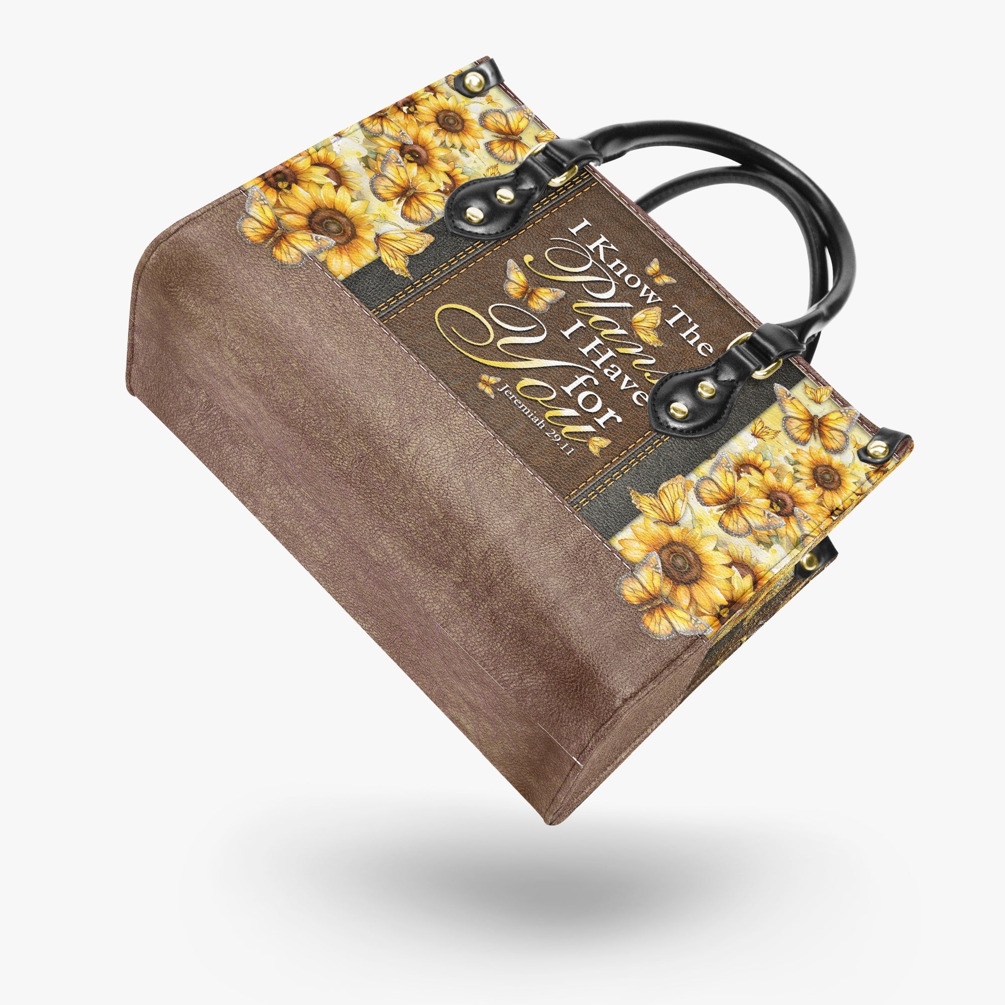 I Know The Plans I Have For You Leather Handbag - Tytd0404242