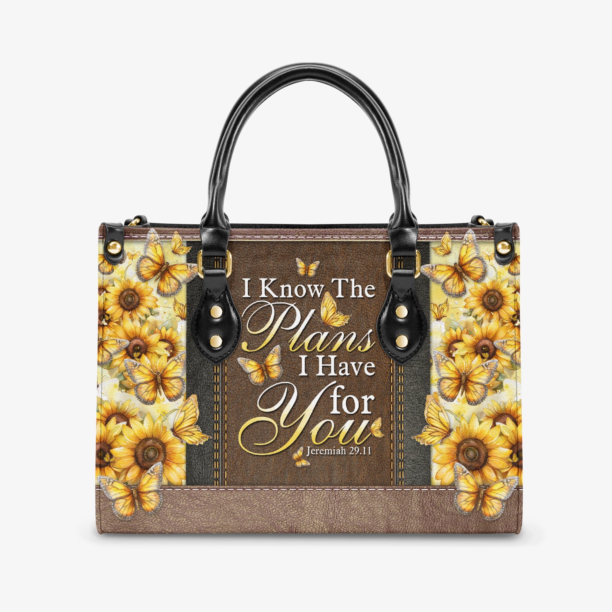 I Know The Plans I Have For You Leather Handbag - Tytd0404242