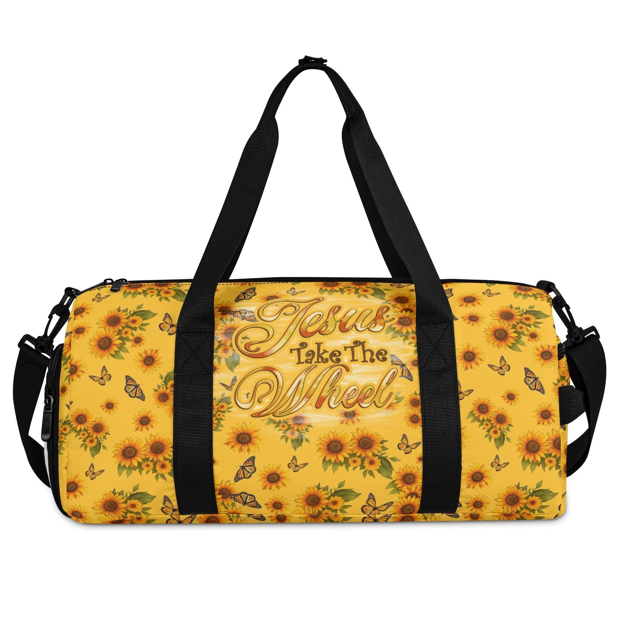 Jesus Take The Wheel Sunflowers Travelling Bag - Tyqy2208254