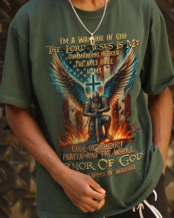 I'm A Warrior Of God Cotton Shirt - Tytd041123