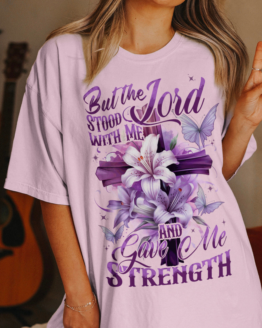 Lord Stood With Me Cotton Shirt - Tytd1008233