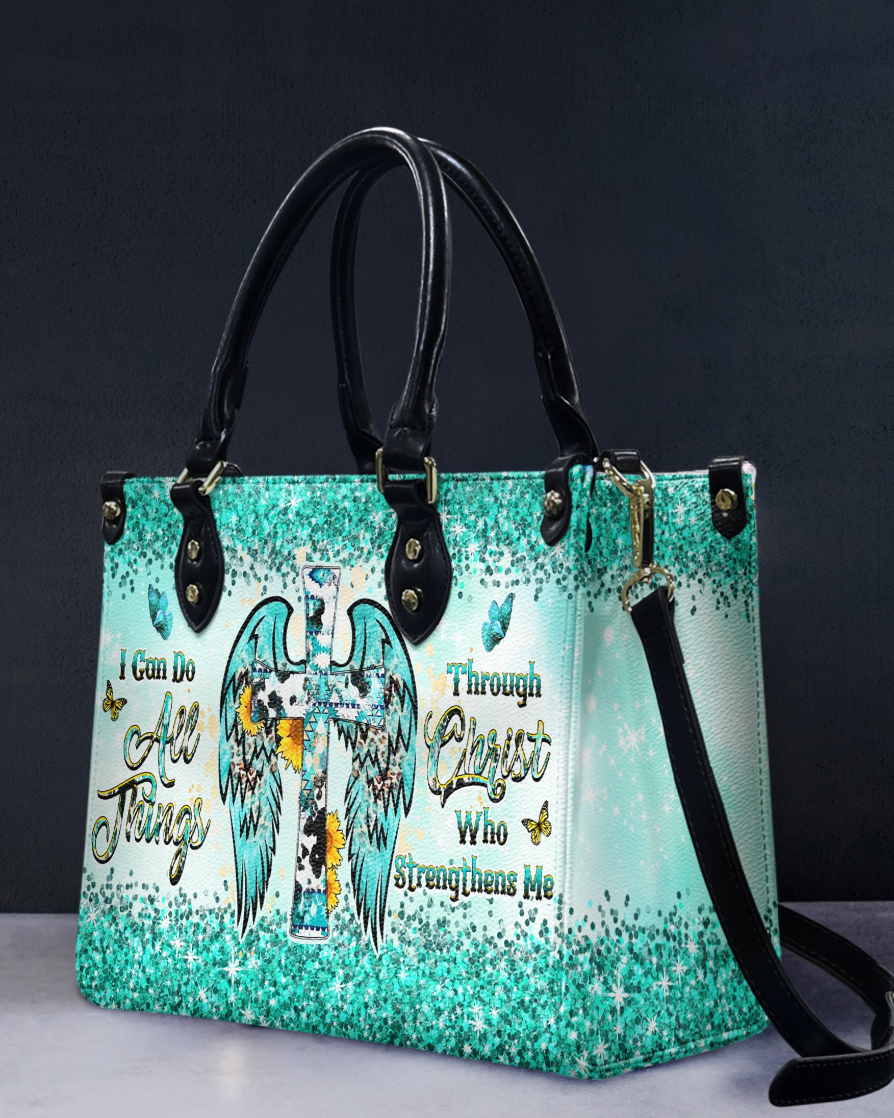 I Can Do All Things Leather Handbag - Yhhg2307244