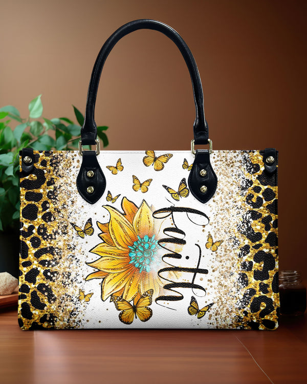 Faith Sunflower Glitter Leather Handbag - Tlnz2906242