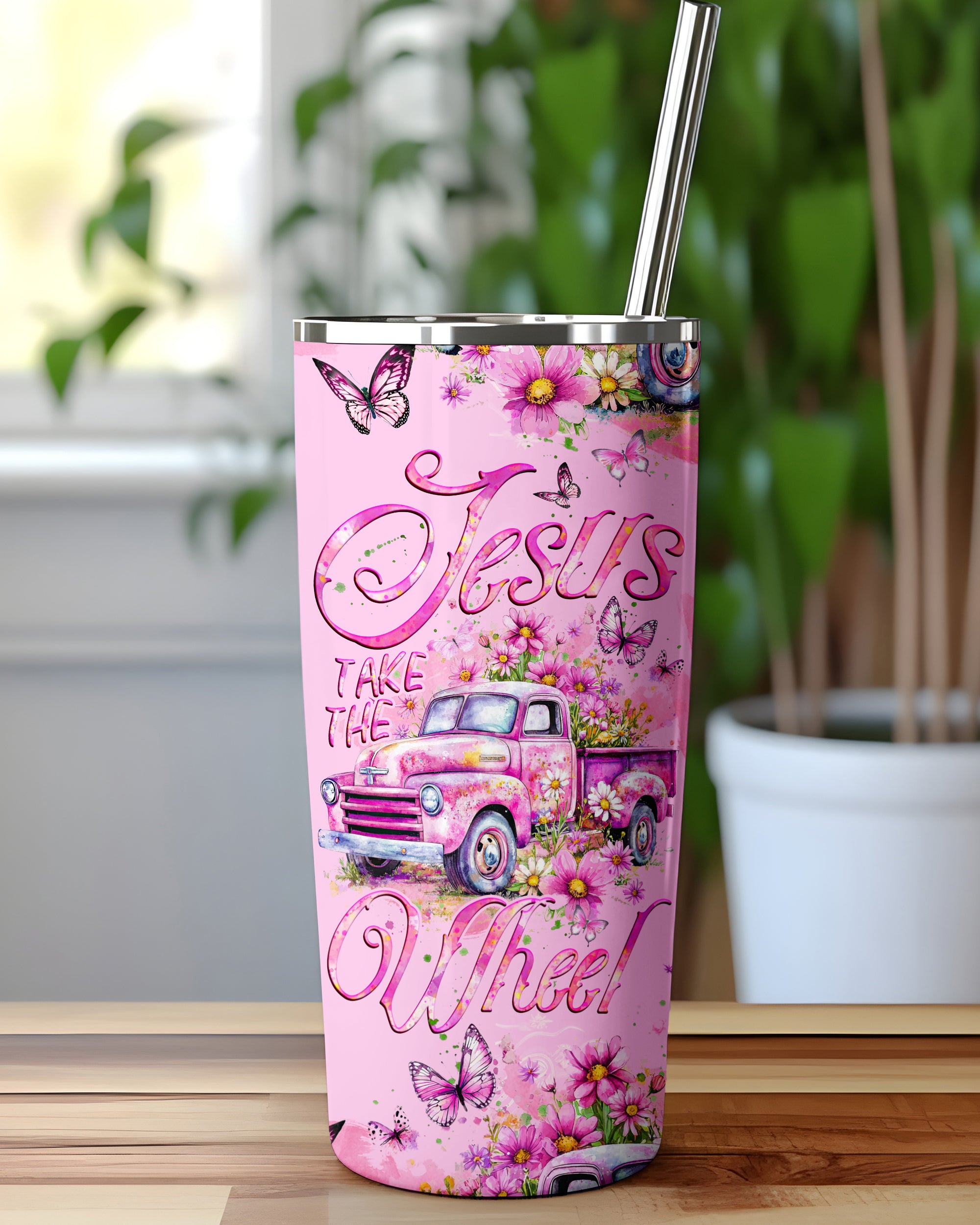 Jesus Take The Wheel Tumbler - Tyqy1604253