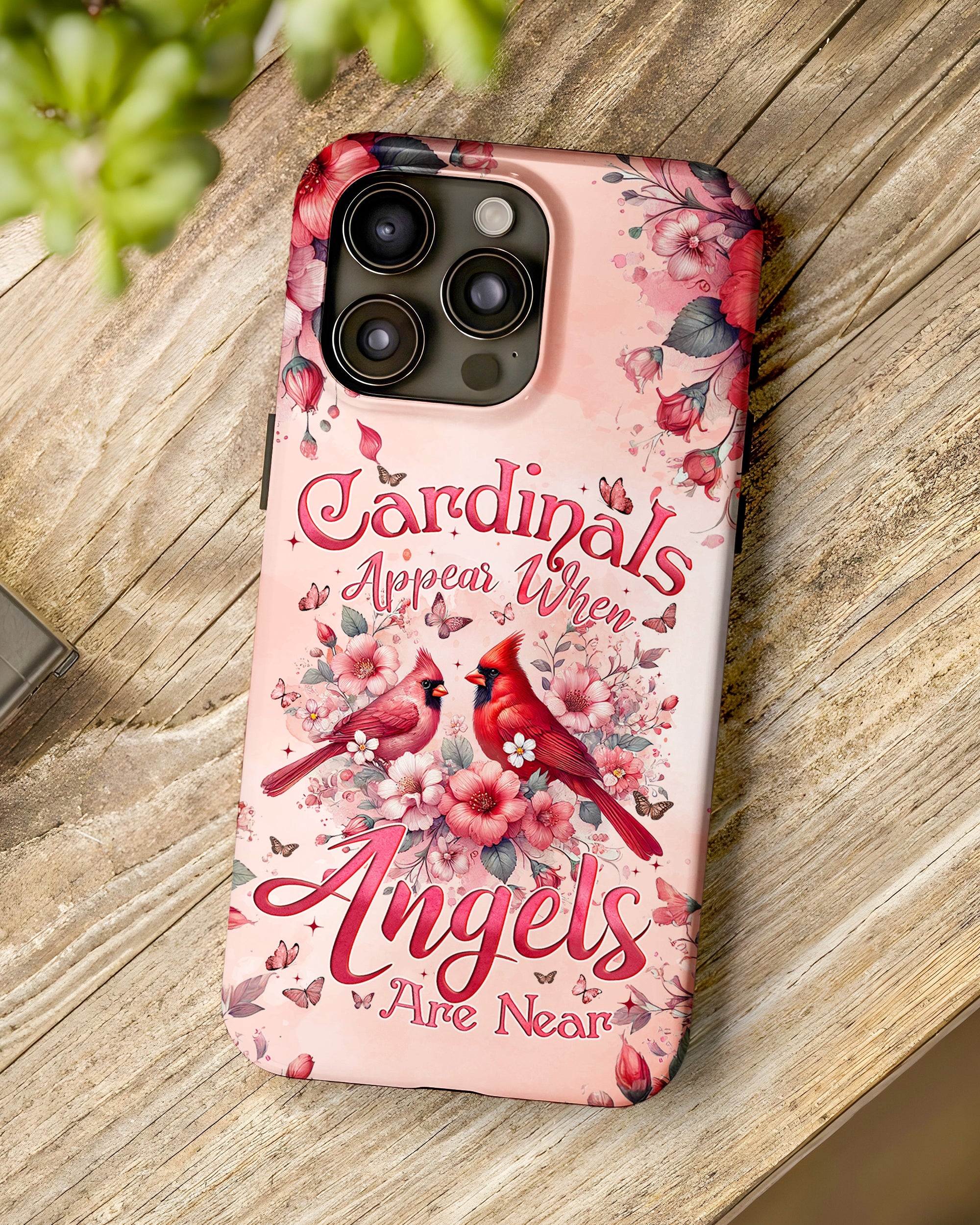 When Cardinals Appear Angels Are Near Phone Case - Tyqy1802243