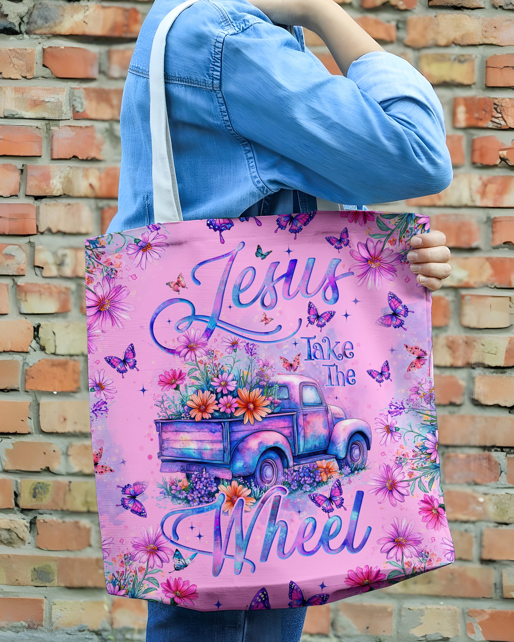 Jesus Take The Wheel Tote Bag - Tyqy1806252