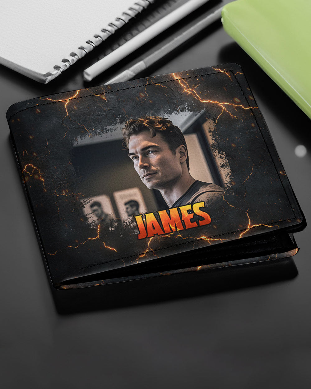 Personalized A Warrior Of Christ Leather Wallet - Tytd2712241