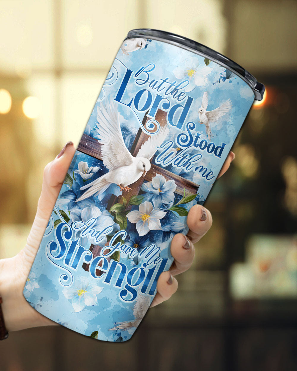 Lord Stood With Me Tumbler - Tytd2808235