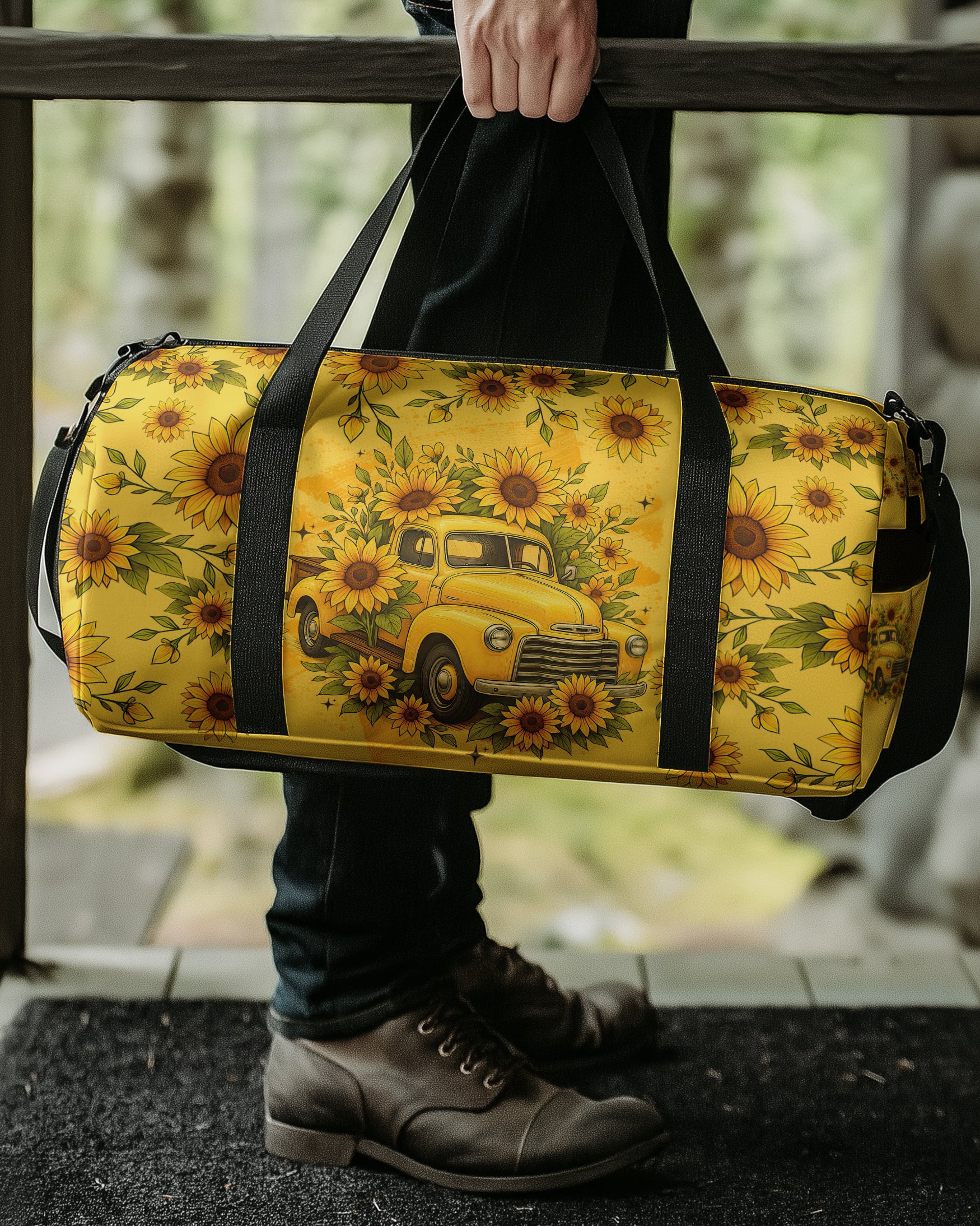 Jesus Take The Wheel Sunflower Travelling Bag - Tytd2008254