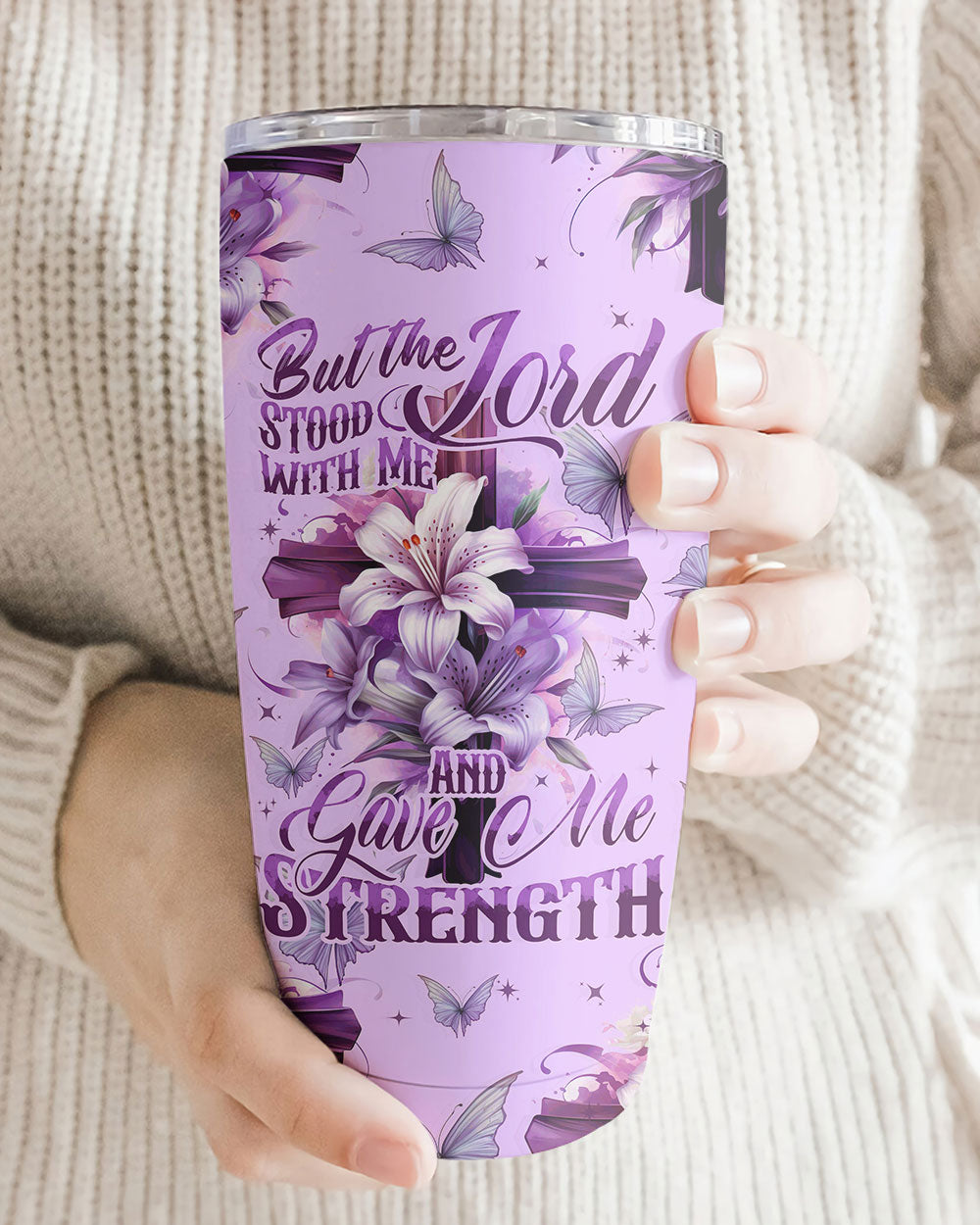 Lord Stood With Me Tumbler - Tytd1008232