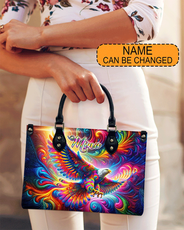 Eagle Colorful Leather Handbag - Tlpq1007244