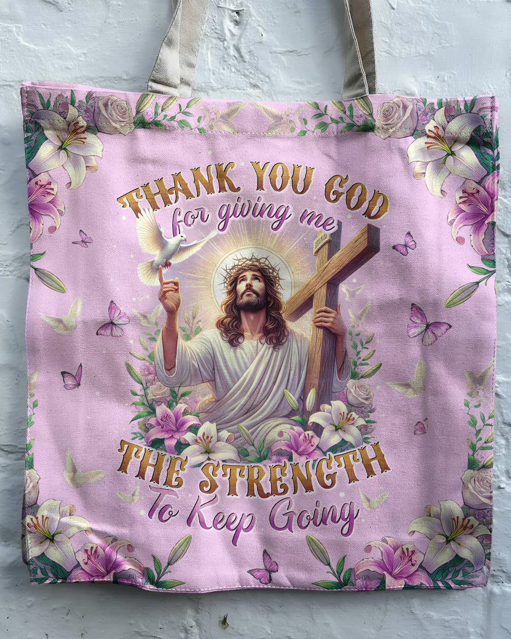Thank You God Tote Bag - Tytd2403253