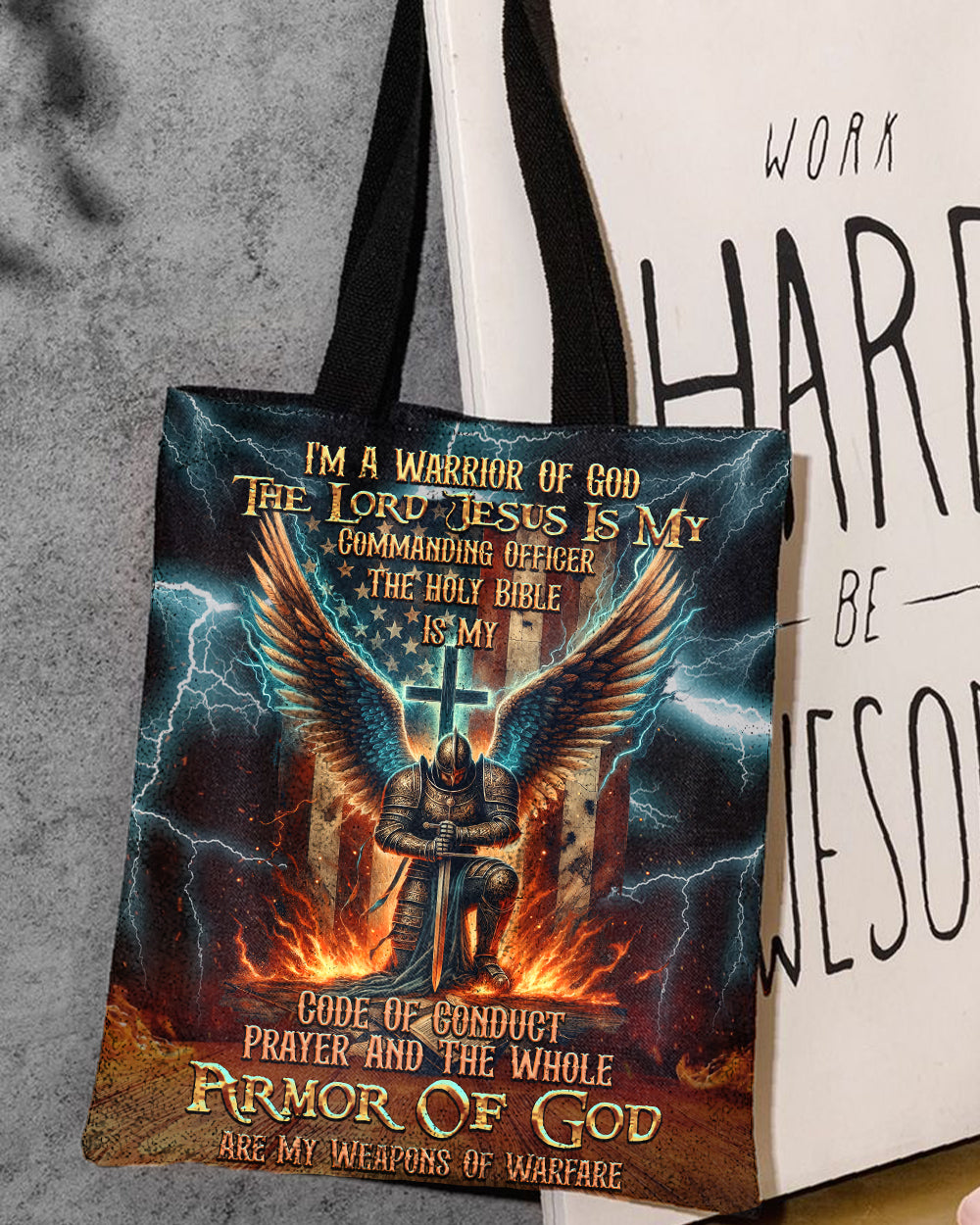 I'm A Warrior Of God Tote Bag - Tytd041123