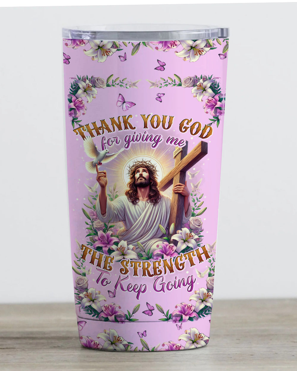 Thank You God Tumbler - Tytd2403253