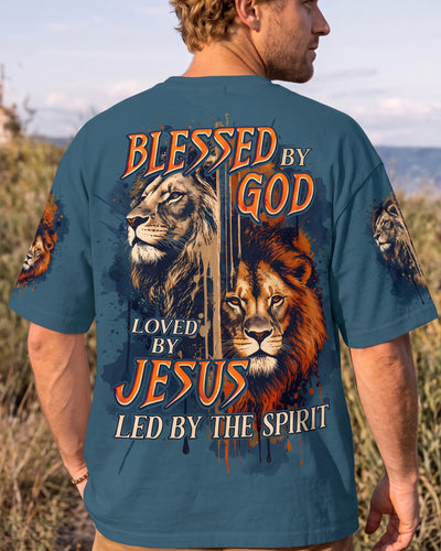 Blessed By God Lion Men's All Over Print - Typq0607264