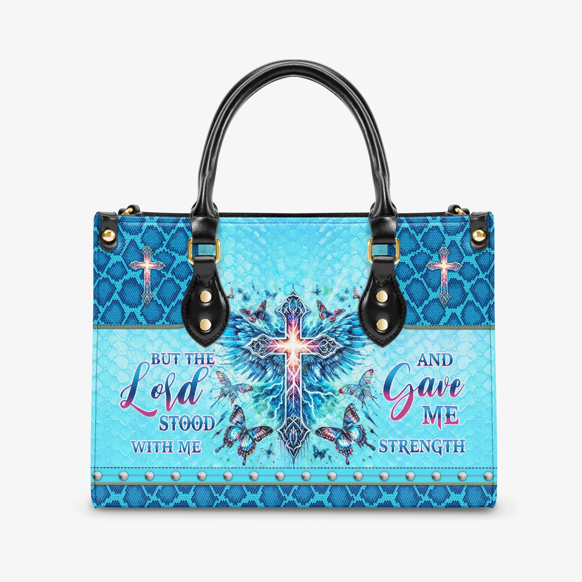 Lord Stood With Me Leather Handbag - Yhdu2503242