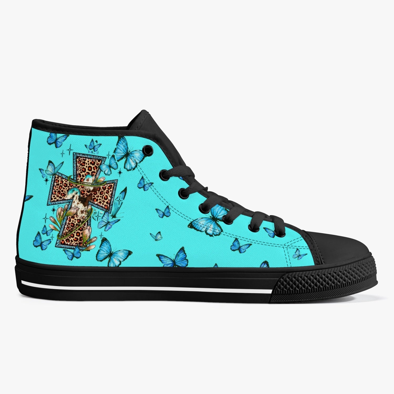 Just A Girl Who Loves Jesus High Top Canvas Shoes - Ty0707235