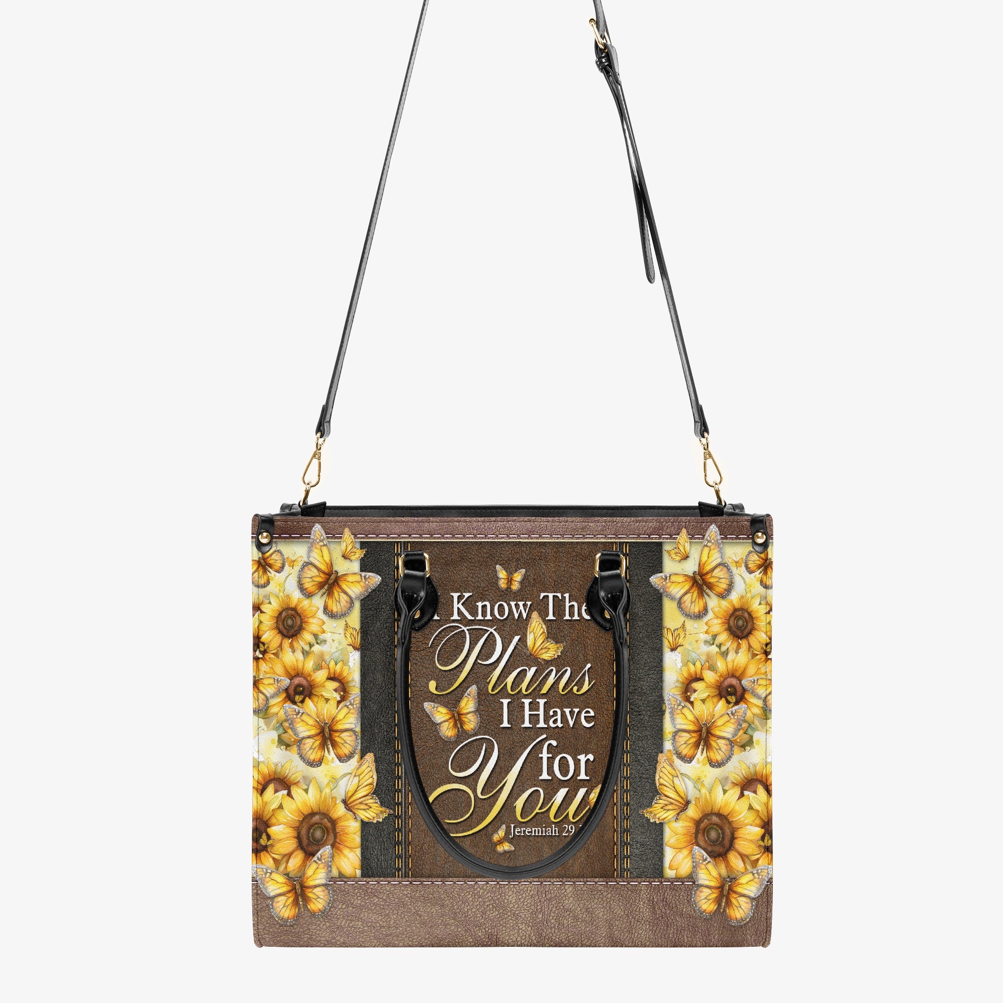 I Know The Plans I Have For You Leather Handbag - Tytd0404242