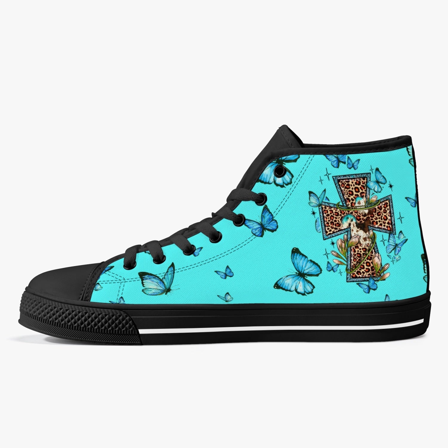 Just A Girl Who Loves Jesus High Top Canvas Shoes - Ty0707235